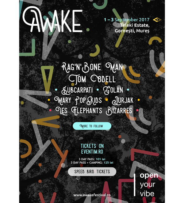 Rag’n’Bone Man, revelația muzicală a anului 2017 cântă la AWAKE, în inima Ardealului