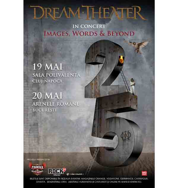 Dream Theater aniversează 25 de ani de Images and Words prin 2 show-uri în România