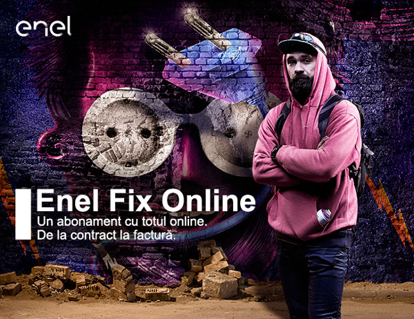 Enel lansează o campanie de produs pentru Enel Fix Online