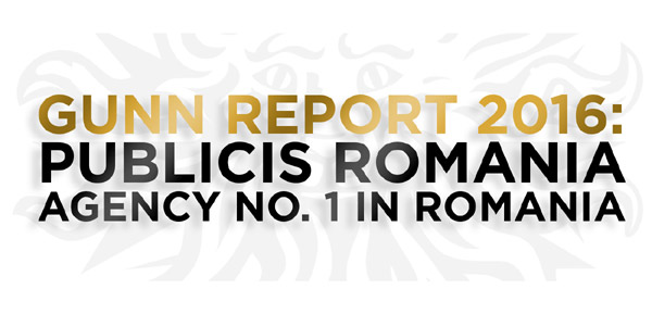 Gunn Report: Publicis, agenţia nr. 1 în România