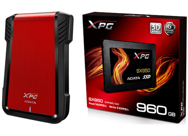 ADATA lansează SSD-ul XPG SX950 și carcasa EX500