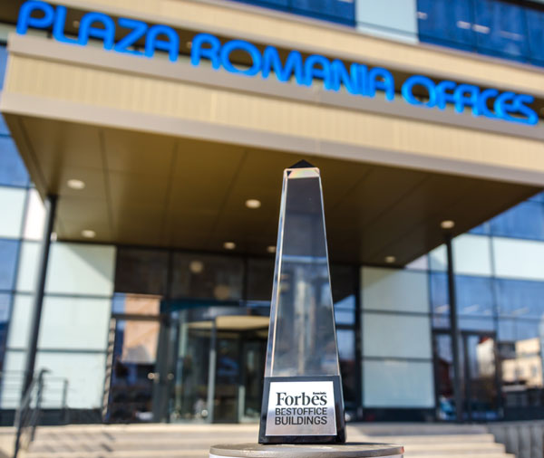 Forbes acordă Anchor Grup premiul special pentru Plaza Romania Offices