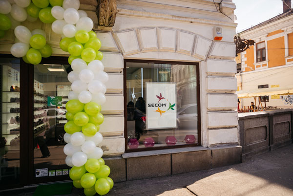 Secom® ajunge la Cluj-Napoca şi lansează un magazin propriu