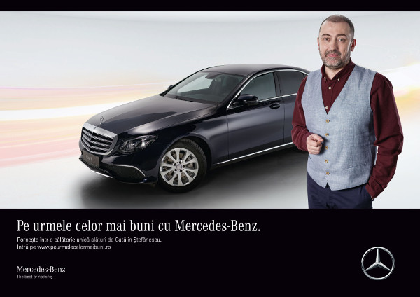 Mercedes-Benz România „Pe urmele celor mai buni” - Cătălin Ștefănescu
