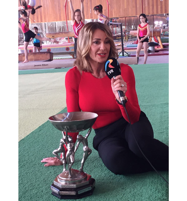 Nadia Comăneci la campioni de poveste/ #gimnastică60