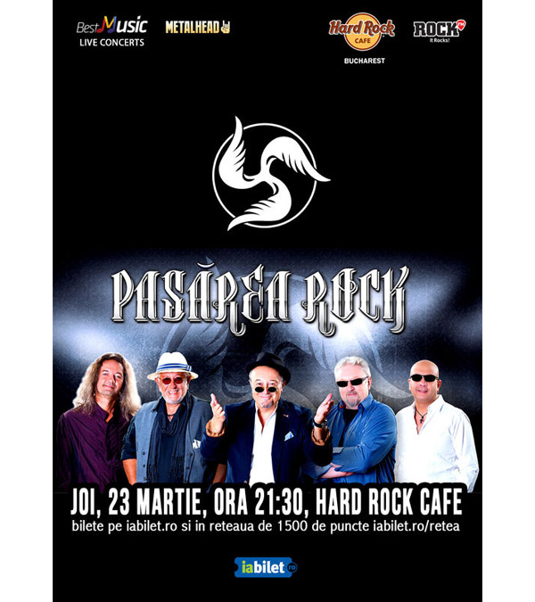 Concert Pasărea Rock la Hard Rock Cafe