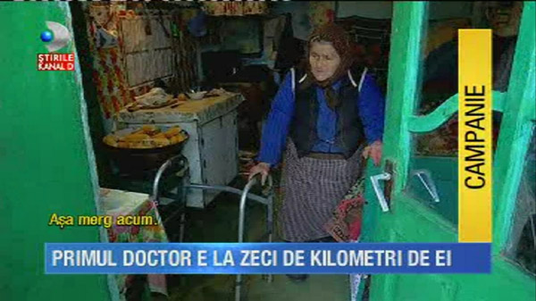 „Satele mor fara medici”, o noua campanie marca „Stirile Kanal D”