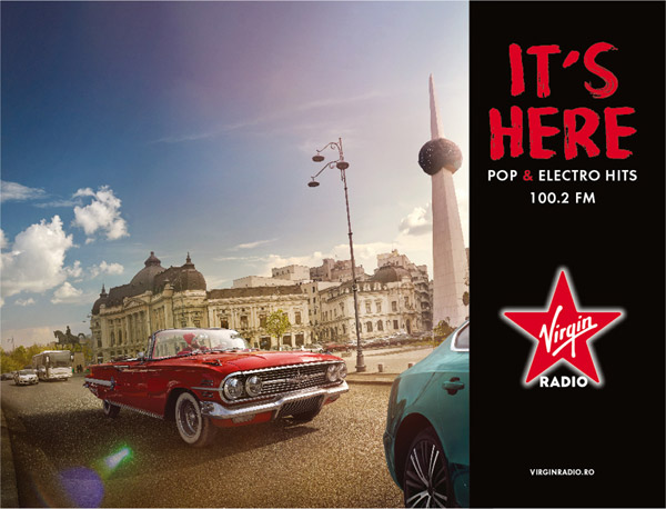 In sync with the world – campania de lansare Virgin Radio Romania semnată de agențiile Rusu+Borțun