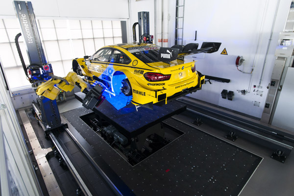 VIDEO: Tehnologie de ultimă oră – tehnologia măsurării 3D pentru precizie maximă în BMW M4 DTM
