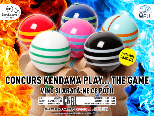 Vino să joci Kendama și să câștigi premii la București Mall