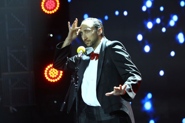 Duminică, 16 aprilie, de la ora 20:30, la Antena 1, Mihai Bendeac rămâne mut în fața unui concurent la „iUmor”