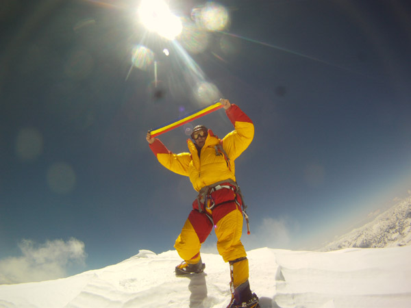 Colibășanu a urcat pe Everest