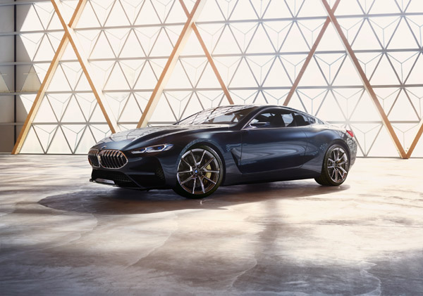 BMW Concept Seria 8. Dinamică veritabilă şi lux modern – esenţa unui coupé BMW