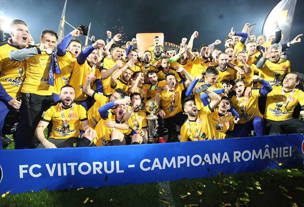 Herbalife felicită echipa FC Viitorul pentru câştigarea campionatului