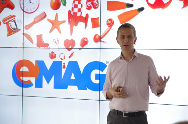 eMAG a crescut cu 45% în România, în 2016