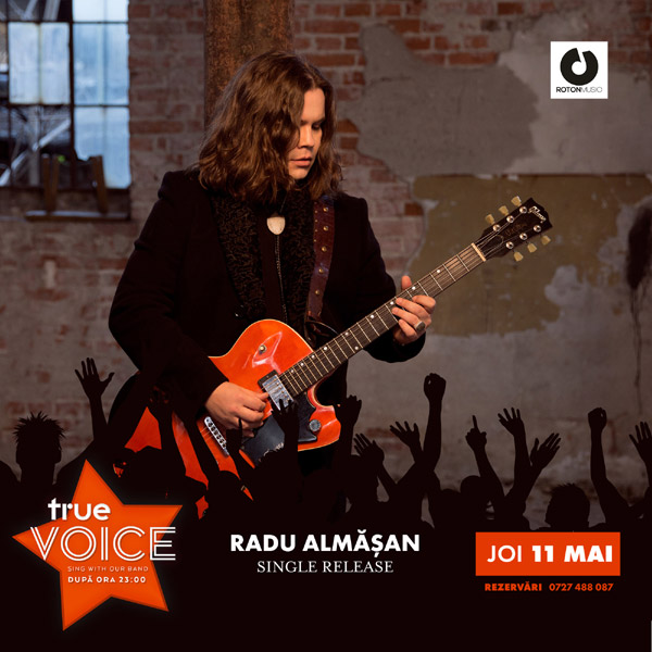 Radu Almasan lanseaza “Taj Mahal”, single-ul de debut al proiectului sau solo, printr-un concert in True Club