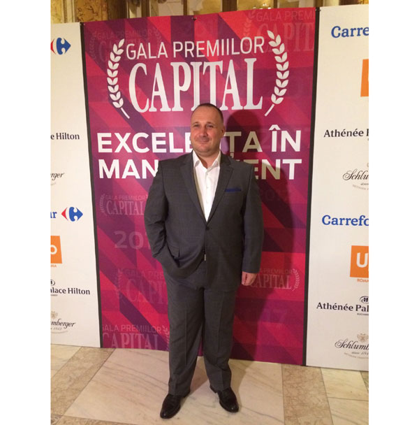 Ugur Yesil, General Manager Kanal D, premiat de revista Capital pentru Excelenta in Management