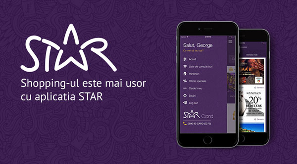 Banca Transilvania lansează aplicația de shopping STAR.card pentru clienții care au card de cumpărături STAR, emis de BT
