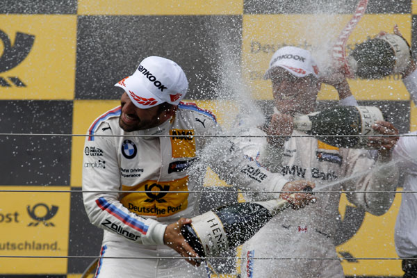 Reveniri spectaculoase şi trei clasări pe podium pentru BMW Motorsport în etapa DTM de la Budapesta