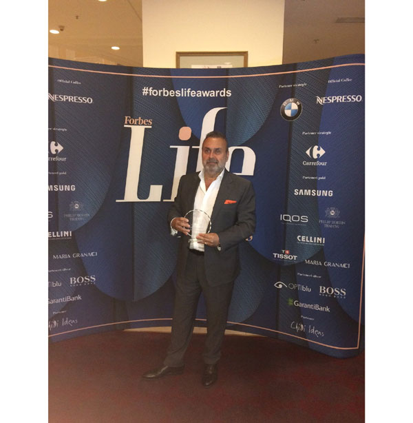 Haluk Kurcer premiat la Gala Forbes Life Awards