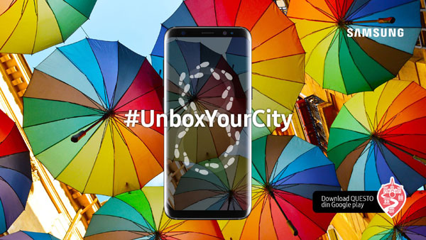 #UnboxYourCity – Descoperi orașul cu Samsung Galaxy S8 și Galaxy S8+