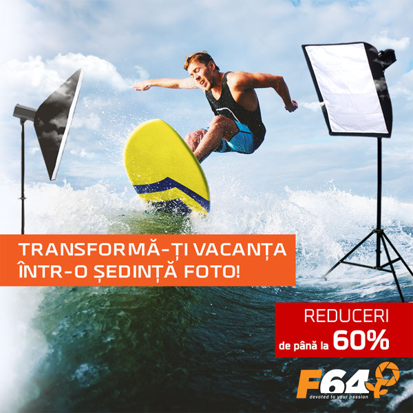 F64 lansează campania “Transformă-ți vacanța într-o ședință foto”