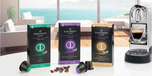 Davidoff Café lansează o colecție de capsule compatibile cu espressoarele Nespresso®*