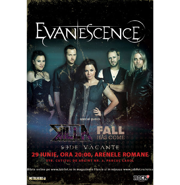 evanescence29iunie-poster