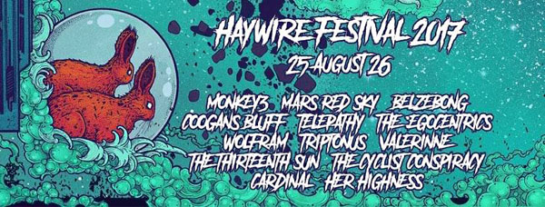Haywire Festival are line-up complet