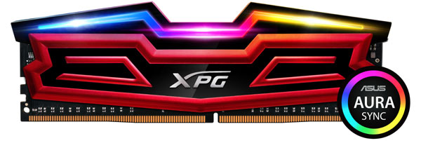ADATA lansează modulele de memorie DDR4 XPG SPECTRIX D40 RGB cu suport pentru ASUS AURA Sync