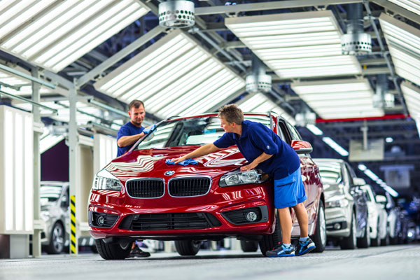 BMW Group Plant Leipzig, Assembly Production of BMW 2 Series Active Tourer, Assembly Finish