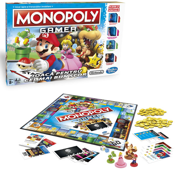 Monopoly și Mario își unesc forțele pentru prima dată