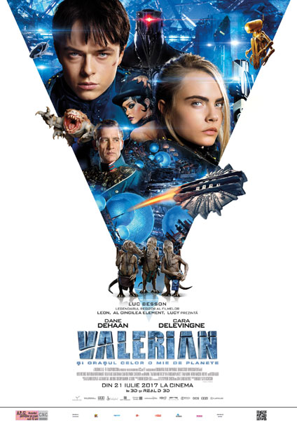 poster Valerian si orasul celor o mie de planete