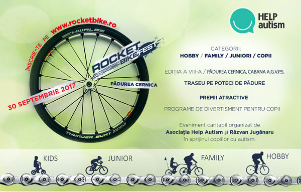 Au început înscrierile la Rocket Bike Fest 2017, competiția de ciclism pentru toată familia