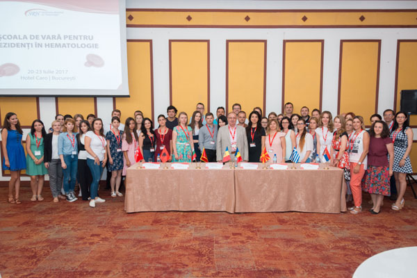 80 de medici rezidenți din România și din țările balcanice au fost prezenți la „Școala de vară de hematologie”