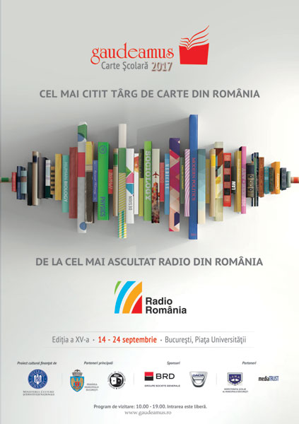 Pregăteşte-te cu adevărat de şcoală cu Radio România, la Gaudeamus