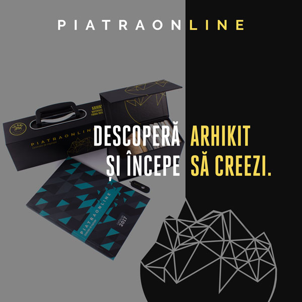 PIATRAONLINE lansează Arhikit, un set gratuit de mostre cu cele mai diverse tipuri de piatră și texturile aferente, instrument dedicat arhitecților și designerilor de interior