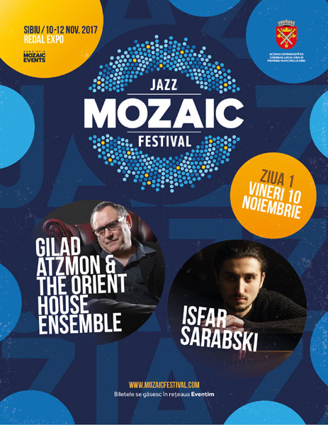 Mozaic Jazz Festival – vineri, 10 noiembrie 2017