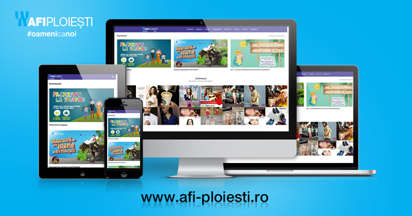 Noul site AFI Ploiești – o experiență interactivă pentru clienți