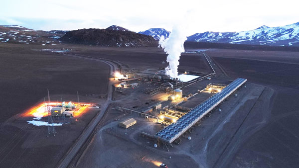 Enel și ENAP inaugurează prima centrală geotermală din America de Sud, Cerro Pebellón