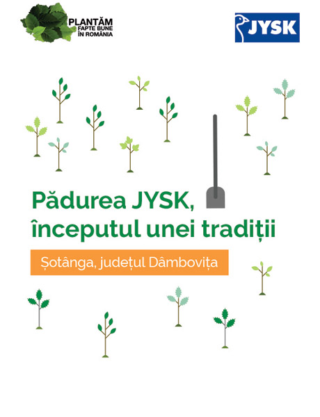Pădurea JYSK – începutul unei tradiții