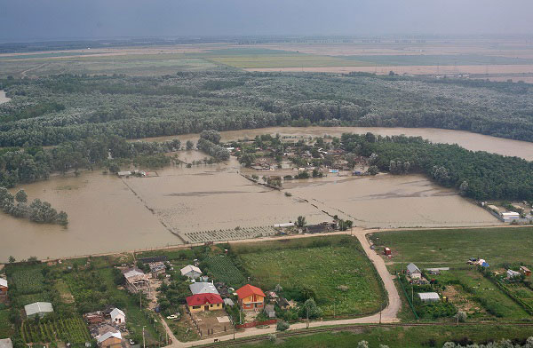 Inundatii, Romania, Dunare