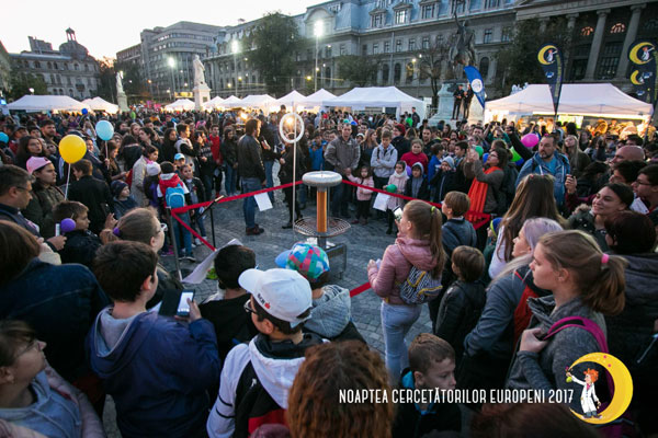 Noaptea Cercetătorilor Europeni a reunit peste 35.000 de participanți în 17 orașe din România