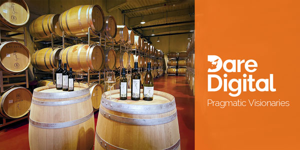 O noua imagine pentru LacertA Winery, marca Dare Digital