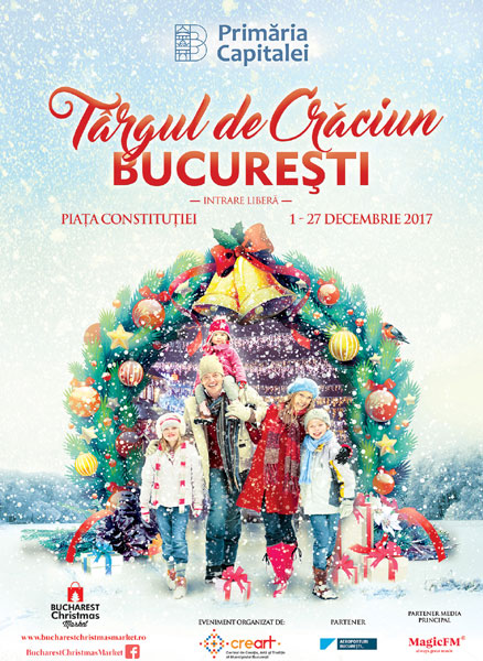 Pe 1 Decembrie se deschide Târgul de Crăciun București