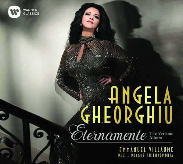 Angela Gheorghiu a lansat “Eternamente”, un disc de arii și duete din repertoriul verist
