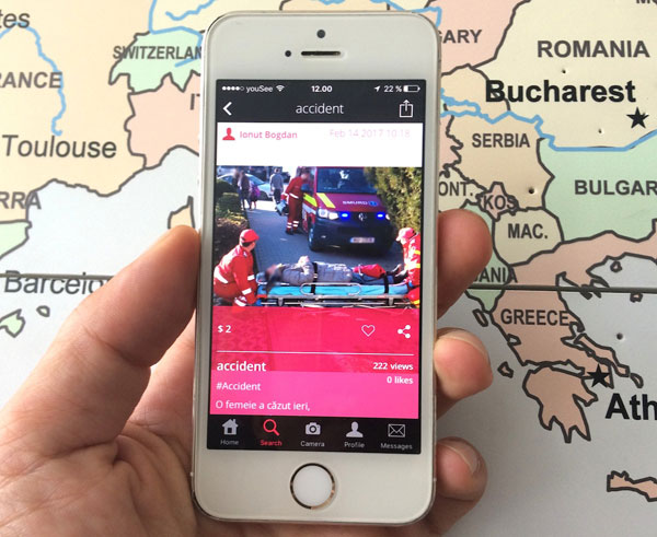 News Alert: 35.000 de români au devenit smartphone reporteri, într-un an, prin intermediul aplicației de jurnalism cetățenesc IndieFrame