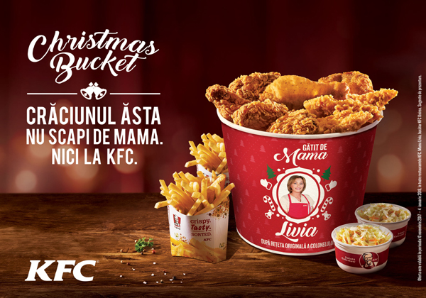 Întâmpină sărbătorile de iarnă cu Christmas Bucket, produsul în ediție limitată de la KFC