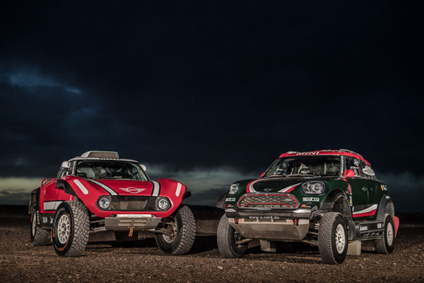 Dakar Rally 2018: echipa X-raid va concura cu MINI John Cooper Works Rally şi MINI John Cooper Works Buggy