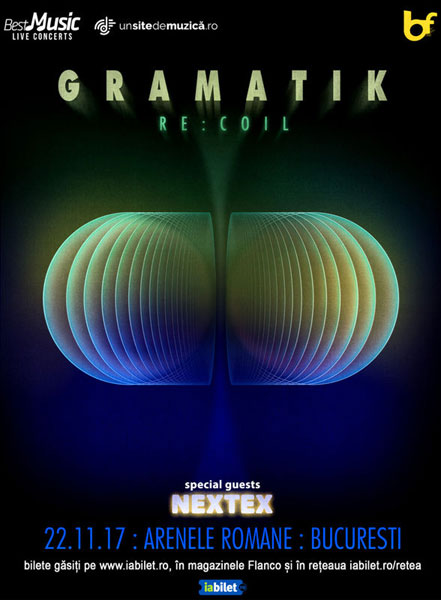 NEXT EX vor deschide concertul Gramatik de pe 22 noiembrie de la Arenele Romane